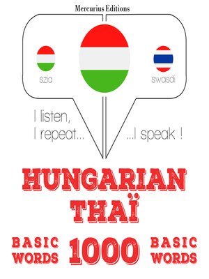 cover image of Magyar--Thaï